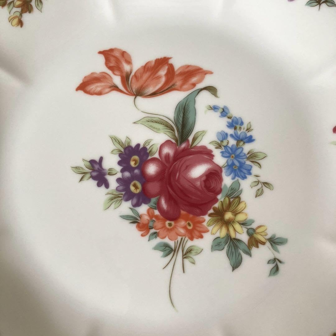 Amazon.co.jp: フッチェンロイター マイセンフラワー プレート